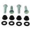 QuadBoss 04-06 Yamaha YFM350R Raptor Front Wheel Stud & Nut Kit