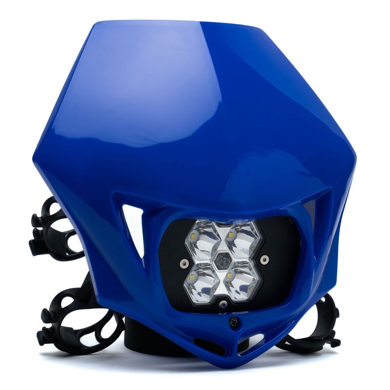 Baja Designs Squadron 2.0 Sport (Spot) - Clear w/MC Race LED Light - Blue