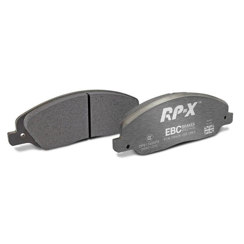 EBC Racing 10-14 Ford Mustang (5th Gen) 3.7L RP-X Front Brake Pads