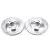Power Stop 91-96 Dodge Stealth Front Evolution Drilled & Slotted Rotors - Pair