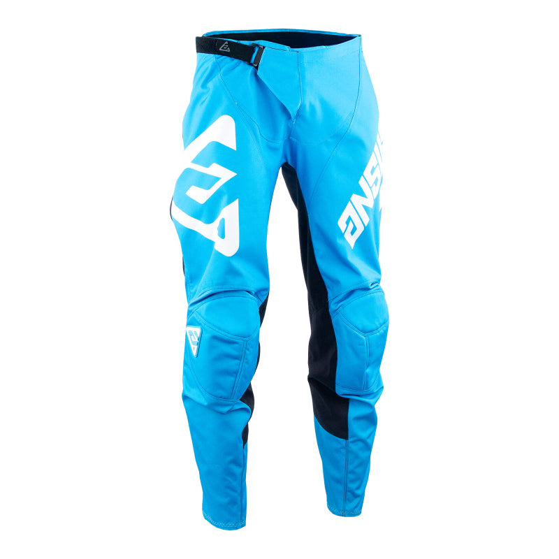 Answer Syncron Essential Pants Cyan/White/Black Youth Size - 18
