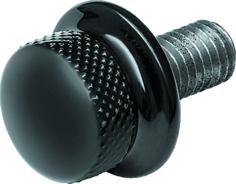Kuryakyn Indian Quick Release Seat Screw(Scout Models With Passenger Seat) - Black