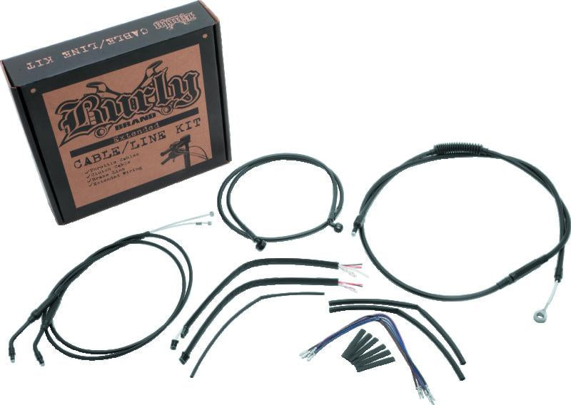 Burly Brand Control Kit 8in - Black