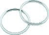 Kuryakyn Knurled Accent Rings Chrome (Pair)
