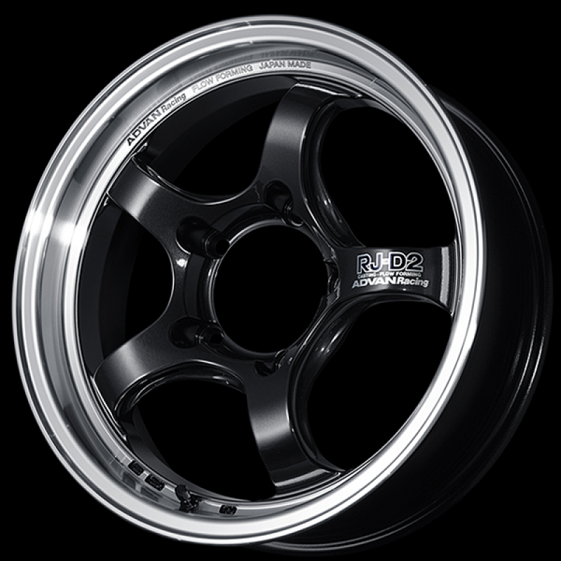 Advan RG-D2 18x9.0 / +31 Offset / 5x114.3 / 73mm Bore / Machining and Black Gunmetallic