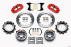 Wilwood Narrow Superlite 4R Rear P-Brk Kit 12.88in Red Strange Eng Floater 3.49in Offset
