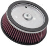 K&N Round Tapered 6.25in Base OD x 5.5in Top OD x 2.125in H Replacement Filter for Harley-Davidson