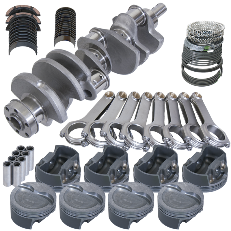 Eagle Ford 351W 4.000in Crank 2.750in Mains 6.250in H-Beam 4.040in Pistons Balanced Assembly