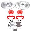 Power Stop 06-09 Audi A3 Front Z26 Street Warrior Brake Kit w/Calipers