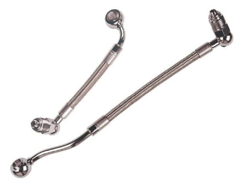 Goodridge 95-99 Harley-Davidson FLH / FLT Multi Model EFI Fuel Line Kit-Clear