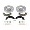 Power Stop 02-06 Nissan Sentra Rear Autospecialty Drum Kit