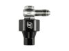 Turbosmart 44um 4AN Banjo Inlet 4AN Female Outlet Turbo Mounted Small Oil Filter