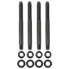 Moroso 5/16in-24 x 3.5in Long 12-Point Nuts Carburetor Stud Kit