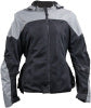 Speed and Strength Starstruck Mesh Jacket Grey/Black Womens - Small