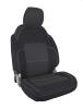 PRP 2021+ Ford Bronco 4 Door Front Seat Covers (Pair) - Black & Grey