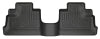 Husky Liners 11-12 Jeep Wrangler Unlimited (4 Door) WeatherBeater 2nd Row Black Floor Liners