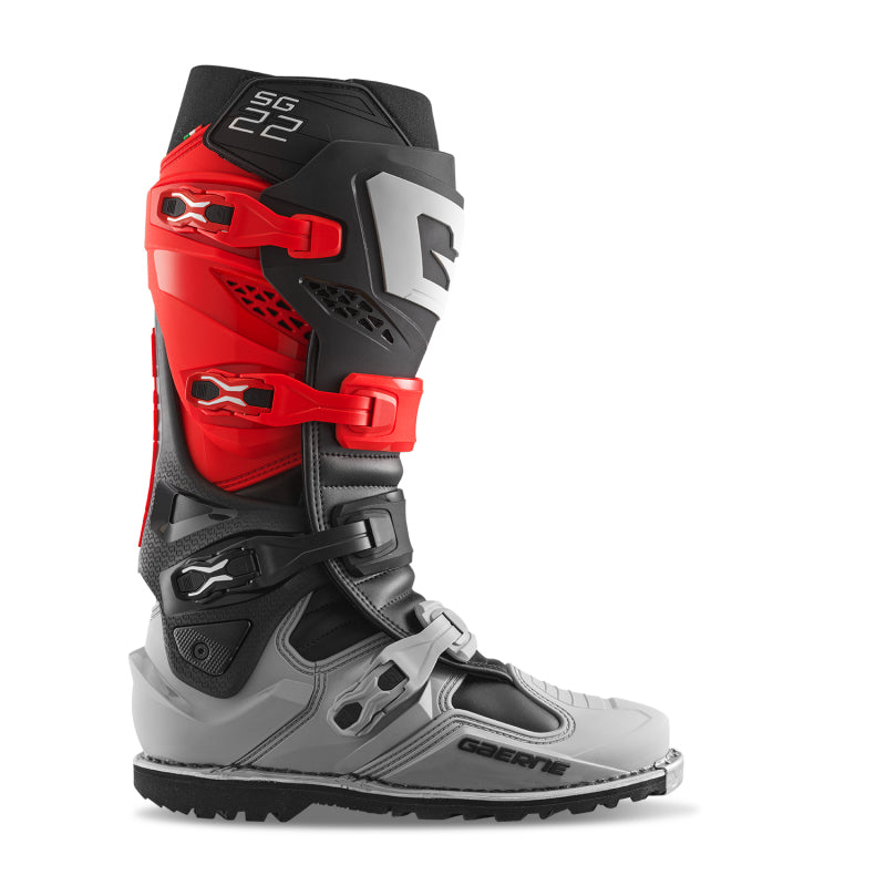 Gaerne SG22 Limited Edition Gore-Tex Enduro Boot Red/Black/Grey LE Size - 10