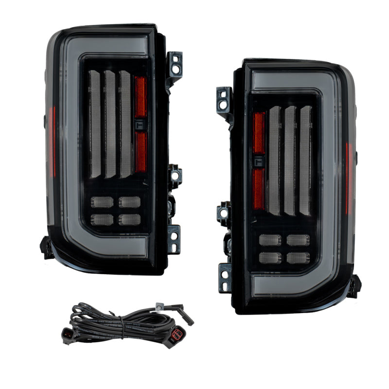 Form Lighting 2021-2025 Ford Bronco LED Tail Lights Smoked (Pair)