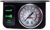 Kleinn Panel Mounted 160 PSI Gauge w/ an Illuminated GREEN Momentary Rocker Switch