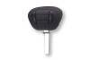Mustang 23-26 Harley CVO Road Glide, Street Glide, Deluxe ST Driver Backrest Blk w/ D Cherry Thread