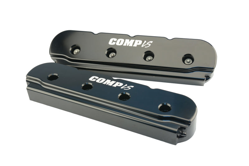 Comp Cams Valve Cover Set, Billet Gm Ls, Race App, No Oil Fill