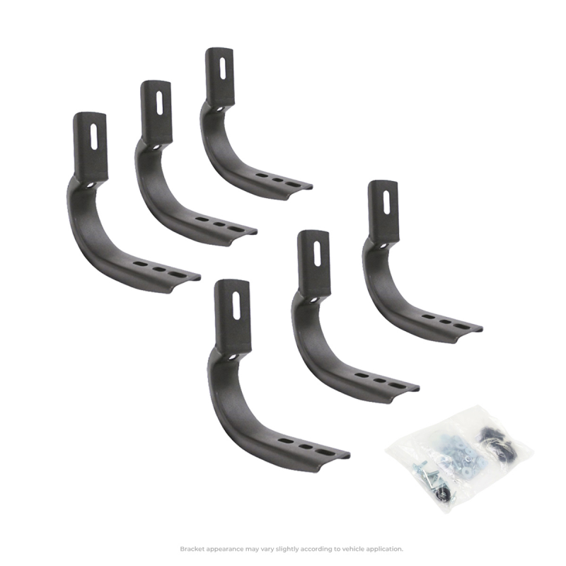 Go Rhino 15-19 Ram 1500 Classic Brackets for OE Xtreme Cab Length SideSteps