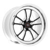 Weld S70 15x11 / 5x115 BP / 6.5in BS Black Wheel - Non-Beadlock