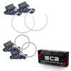 Oracle Mercedes Benz C-Class 08-11 Halo Kit - ColorSHIFT w/ BC1 Controller
