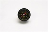 Russell Performance 15 psi fuel pressure gauge black face and case (Liquid-filled)