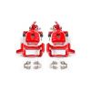 Power Stop 08-09 Audi A3 Rear Red Calipers w/Brackets - Pair