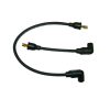 Moroso Harley-Davidson 80-84 FL / 84-99  FXST/FLST / 91-98 FXD Suppression Core Wire Set - Black