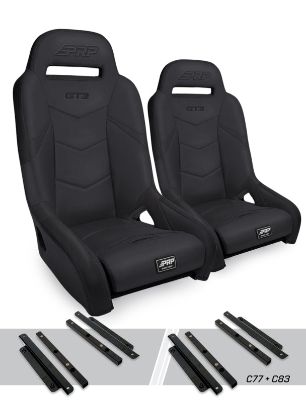PRP Polaris General GT3 Suspension Seats Kit