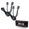 Oracle 2021 Ford Bronco Sport RGB+W Headlight DRL + Halo - ColorSHIFT w/ BC1 Controller