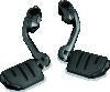 Kuryakyn Tour Tech Trident Dually 6in Back Arm With 1-1/4in Clamps Black