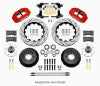 Wilwood Narrow Superlite 6R Front Hub Kit 14.00in Drill Red 82-92 Camaro//Firebird