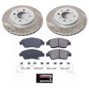 Power Stop 03-05 Honda Civic Front Semi-Coated Rotor Kit