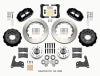 Wilwood Narrow Superlite 6R Front Hub Kit 14.00in 65-72 CDP C Body -Drum