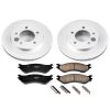 Power Stop 97-02 Ford Expedition Front Z17 Evolution Geomet Coated Brake Kit