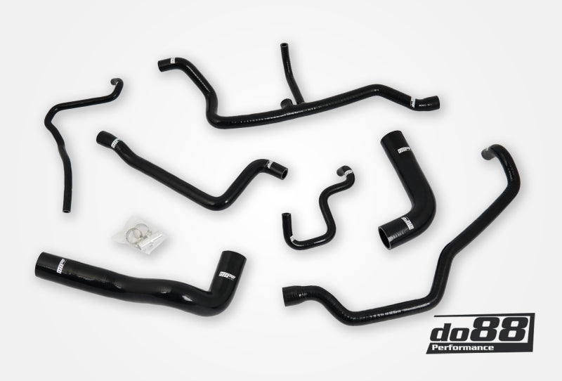 do88 91-96 BMW 525i/525ix (E34) Coolant Hoses - Black