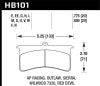 Hawk Performance AP Racing/Outlaw Sierra ER-1 Motorsport Brake Pads