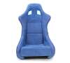 NRG FRP Bucket Seat (Large) Prisma-Chromatic Royal Blue Vegan Suede w/ Chameleon Back