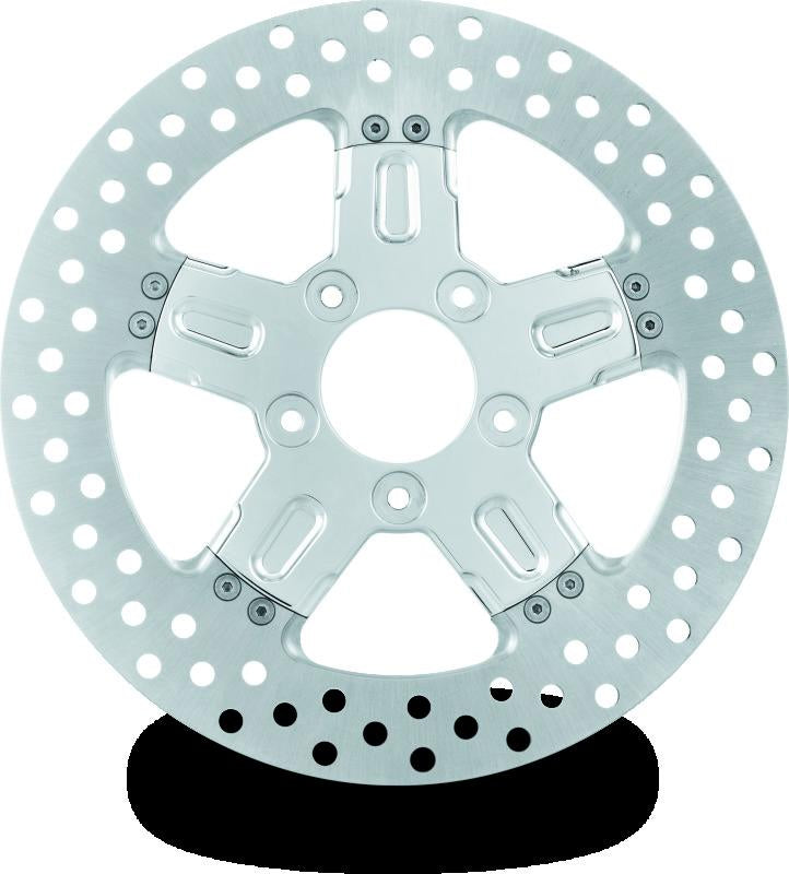 Performance Machine Disc/Carr 11.8 Formula Front - Chrome