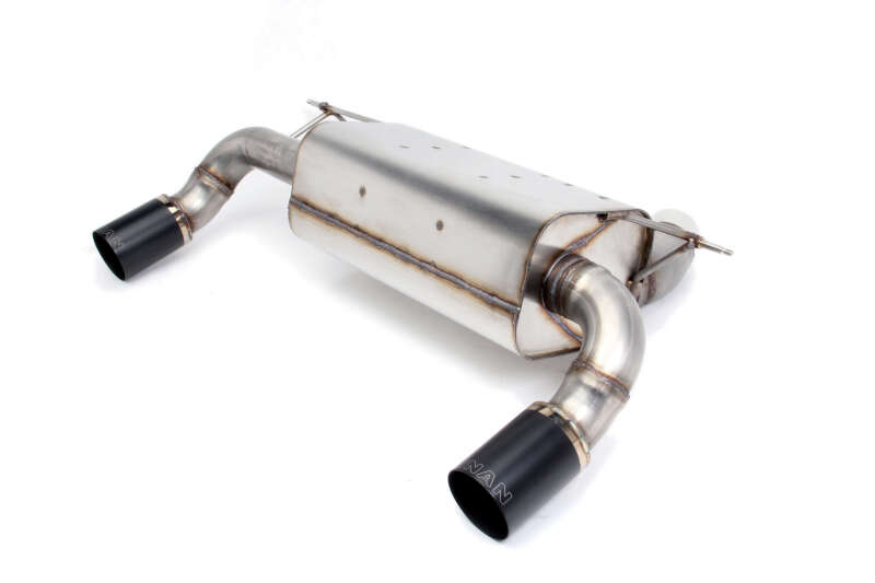 Dinan 17-20 BMW 440i (F33/F36) Free Flow Axleback Exhaust System - Black Tips