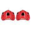 Power Stop 02-07 Jeep Liberty Front Red Calipers w/Brackets - Pair