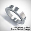 Ticon Precision Turbo Discharge Flange T4 3 -5/8in Turbo (Fits PTP074-3036) - 3.5in Tubing