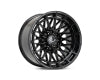 Vossen HFX-3 20x9 - 8x180 - ET18 - Deep Face - 124.3 - Gloss Black Wheel