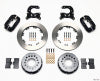 Wilwood Forged Dynalite P/S Rear Kit Small Ford 2.66in Offset