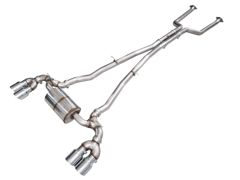 AWE Tuning BMW G90/G99 M5 Touring Edition Cat-Back Exhaust - Chrome Silver Tips
