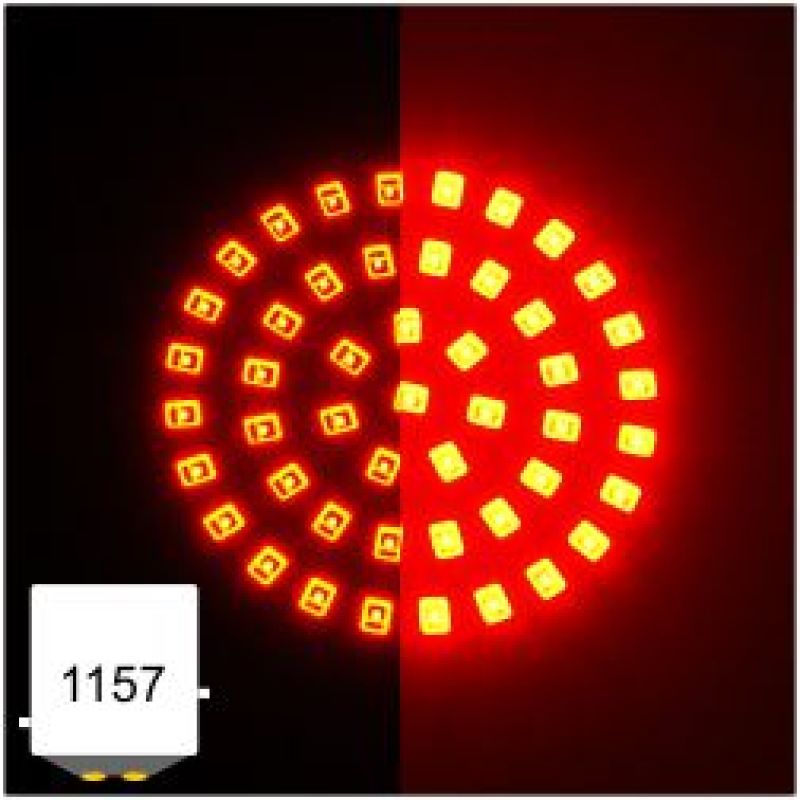 Letric Lighting Bullet Style Insert 1157 H/L Red