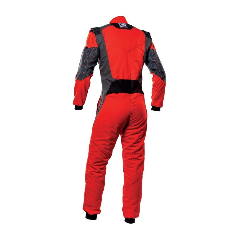OMP Tecnica Hybrid Overall Fia 8856-2018 - Black/Silver Sz 52